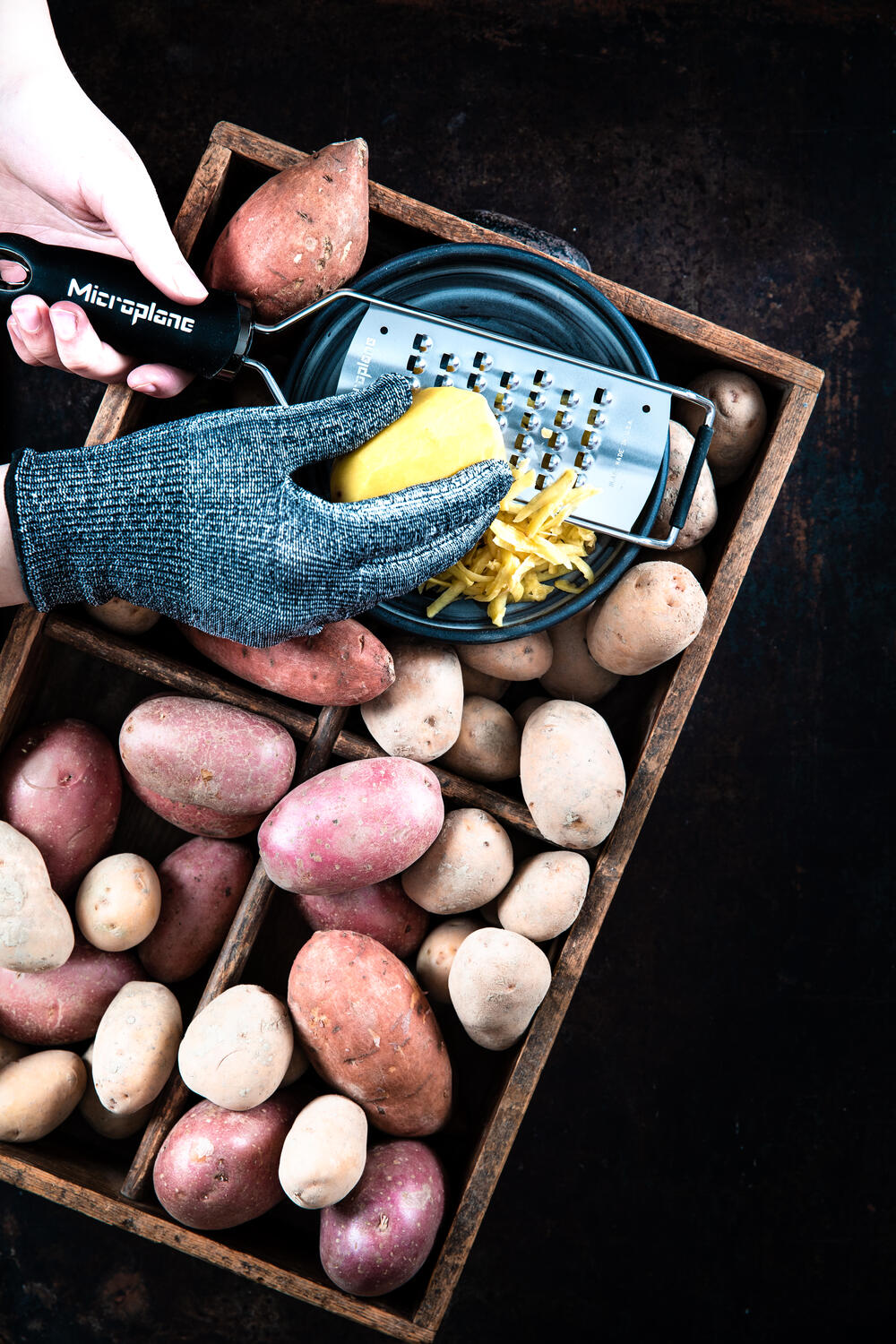 Cut resistant handske - grå